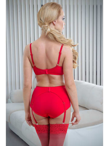 Valea Strumpfhalter "Vittoria" in Rot