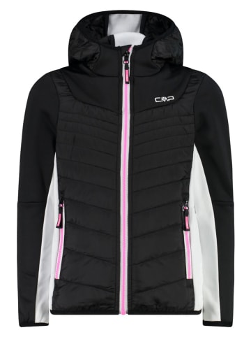 cmp Hybridjacke in Schwarz/ Pink/ Weiß