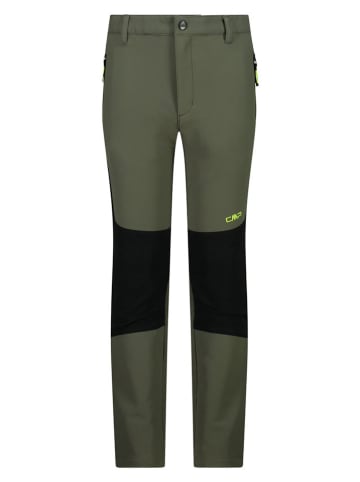 cmp Spodnie funkcyjne w kolorze oliwkowo-czarnym