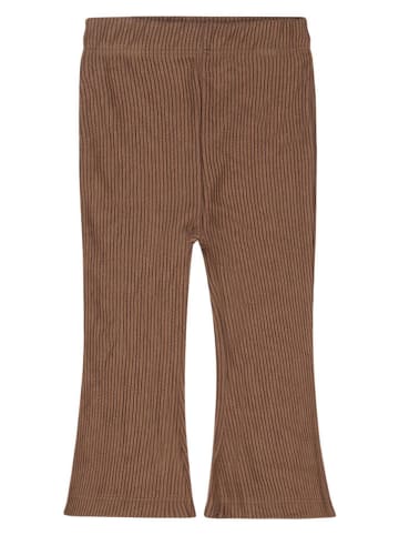 Dirkje Legginsy w kolorze jasnobrązowym