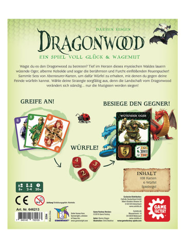 Game Factory Kartenspiel "Dragonwood" - ab 8 Jahren