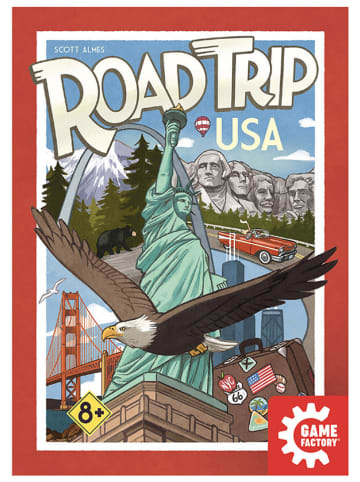 Game Factory Draft&Write-Spiel "Road Trip USA" - ab 8 Jahren
