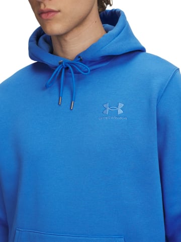Under Armour Fleecehoodie in Blau