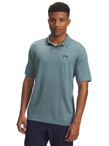 Under Armour Functioneel poloshirt "Matchplay" grijsblauw