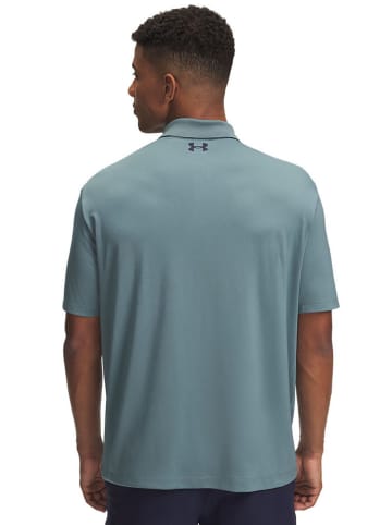 Under Armour Functioneel poloshirt "Matchplay" grijsblauw