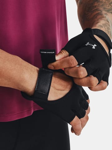 Under Armour Rękawiczki sportowe w kolorze czarnym