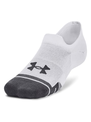 Under Armour 3er-Set: Sportsocken "Performance Tech" in Weiß/ Anthrazit