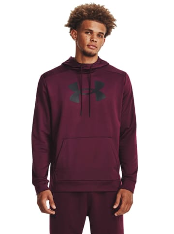 Under Armour Bluza "Fleece" w kolorze bordowym