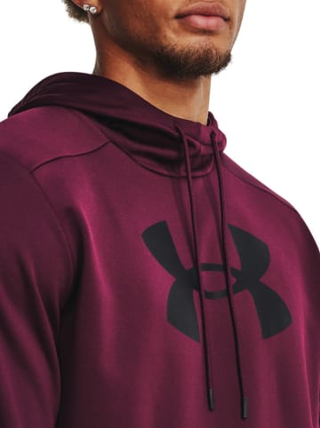 Under Armour Bluza "Fleece" w kolorze bordowym