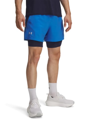 Under Armour Hardloopshort blauw