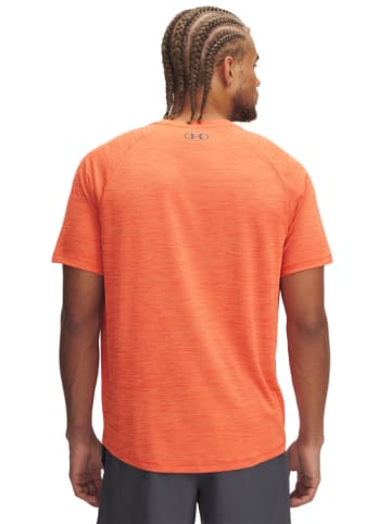 Under Armour Koszulka sportowa "Tech" w kolorze pomarańczowym