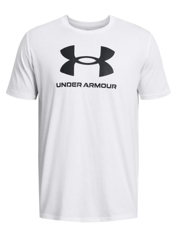 Under Armour Koszulka "Sport Style" w kolorze białym
