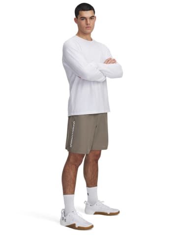 Under Armour Szorty funkcyjne w kolorze khaki