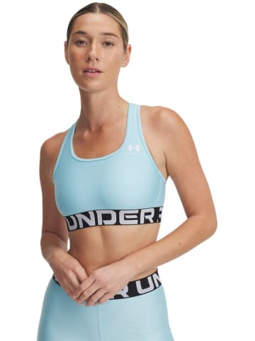 Under Armour Biustonosz sportowy w kolorze błękitnym