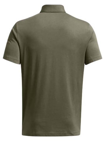 Under Armour Koszulka polo "Icon" w kolorze khaki