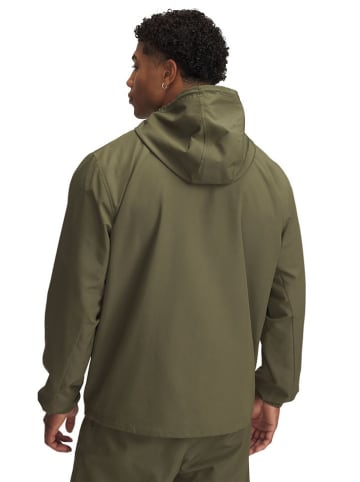 Under Armour Kurtka przeciwwiatrowa "Rival" w kolorze khaki