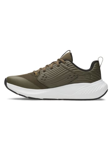 Under Armour Skórzane buty sportowe "Charged Commit TR 4" w kolorze khaki