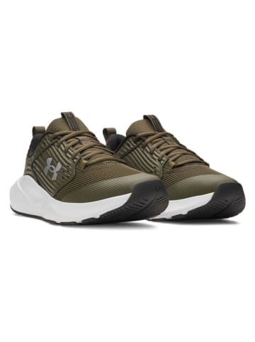 Under Armour Skórzane buty sportowe "Charged Commit TR 4" w kolorze khaki