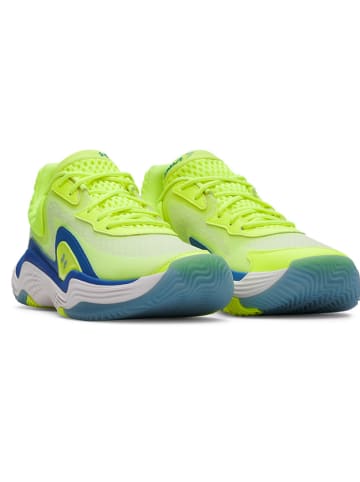 Under Armour Basketbalschoenen groen/blauw