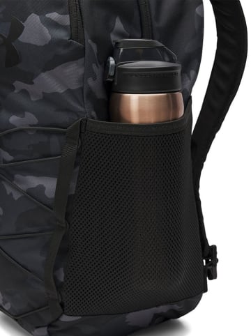 Under Armour Plecak "Hustle Sport 6.0" w kolorze czarno-szarym - 32 x 47 x 19 cm