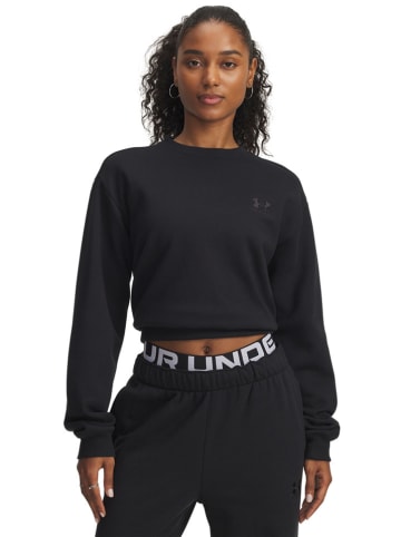 Under Armour Fleecepullover in Schwarz