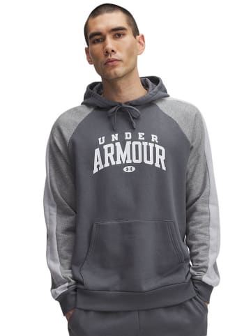 Under Armour Bluza "Rival" w kolorze szarym