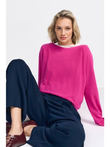 Rich & Royal Sweter w kolorze różowym