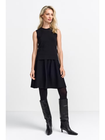 Rich & Royal Top w kolorze czarnym