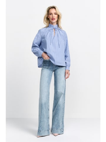 Rich & Royal Bluse in Hellblau