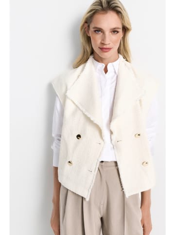 Rich & Royal Weste in Creme