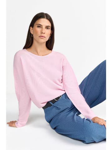 Rich & Royal Sweter w kolorze jasnoróżowym