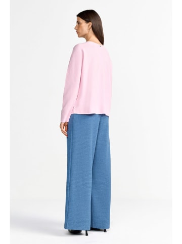 Rich & Royal Sweter w kolorze jasnoróżowym