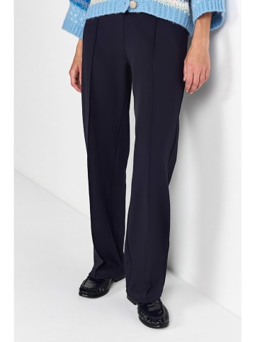 Rich & Royal Spodnie w kolorze granatowym