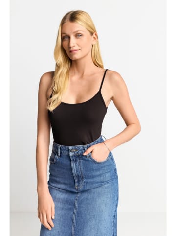 Rich & Royal Top w kolorze czarnym