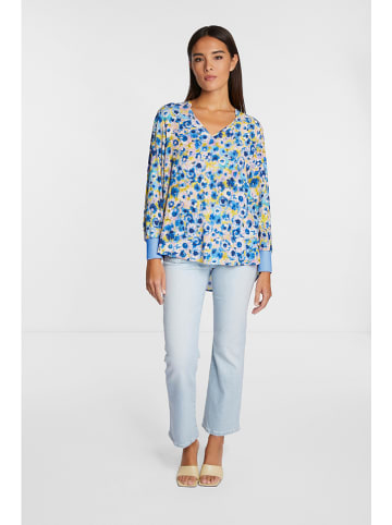 Rich & Royal Bluse in Blau/ Bunt