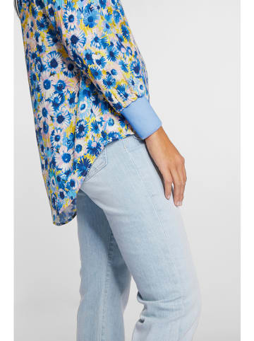 Rich & Royal Bluzka w kolorze niebieskim ze wzorem