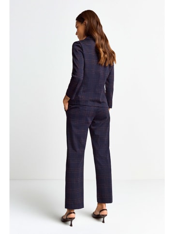 Rich & Royal Spodnie w kolorze granatowym