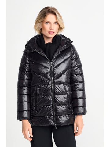 Rich & Royal Kurtka pikowana w kolorze czarnym