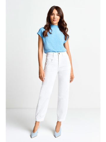 Rich & Royal Jeans - Tapered fit - in Weiß