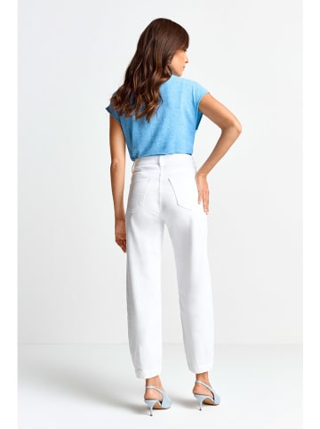 Rich & Royal Dżinsy - Tapered fit - w kolorze białym