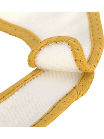 Lässig Lätzchen "Little Water Swan" in Beige/ Orange