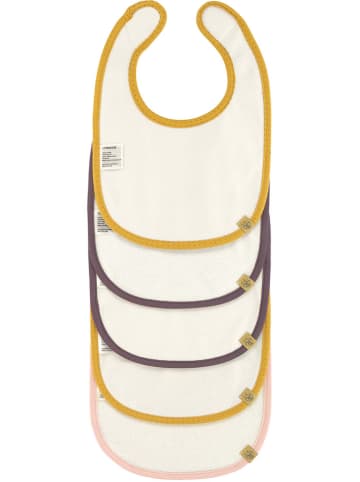 Lässig 5er-Set Lätzchen "Little Water Swan" in Lila/ Rosa/ Creme