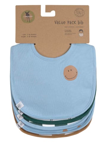 Lässig 5er-Set: Lätzchen "Happy Rascals" in Bunt