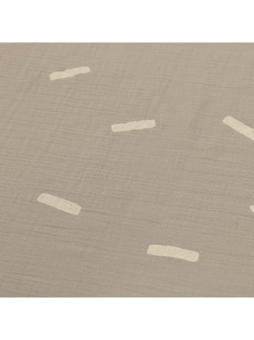 Lässig Musselin-Decke "Speckles" in Khaki - (L)100 x (B)75 cm