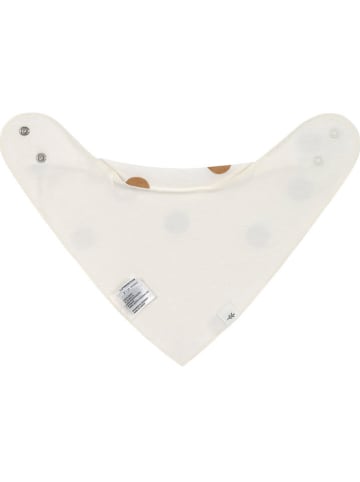 Lässig 2er Set: Dreieckstücher in Creme/ Hellbraun