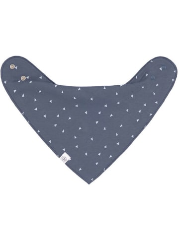 Lässig 2er Set: Dreieckstücher in Beige/ Dunkelblau