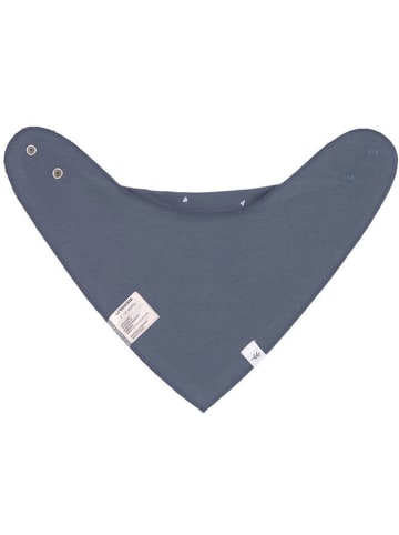 Lässig 2er Set: Dreieckstücher in Beige/ Dunkelblau