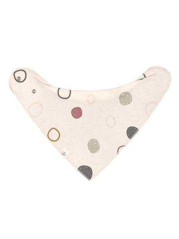 Lässig 2er-Set: Dreieckstücher "Bandana" in Creme/ Anthrazit