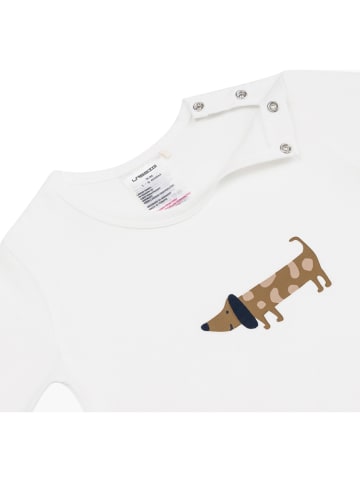 Lässig Pyjama in Weiß/ Blau