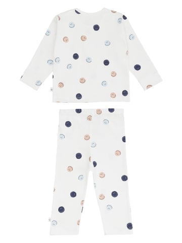 Lässig Pyjama in Weiß